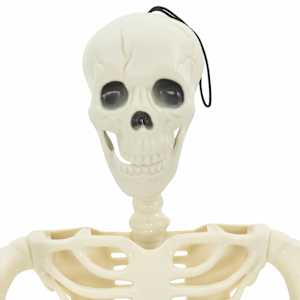 Halloweenský kostlivec 2 pcs Bílá 85 cm PVC - obrázek 6