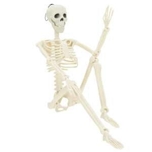 vidaXL Halloween luustik 2 tk Valge 85 cm PVC
