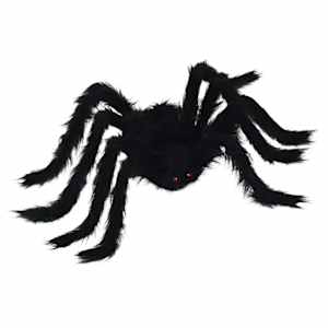 Halloweenská pavoučí dekorace 6 pcs Černá 75 cm - obrázek 4