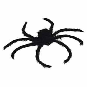 Halloweenská pavoučí dekorace 6 pcs Černá 75 cm - obrázek 5