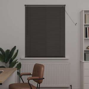 Venet školní žaluzie Stříbrně šedá 150 x 70 cm 25 mm PVC - obrázek 3