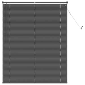 Venet školní žaluzie Stříbrně šedá 150 x 120 cm 25 mm PVC - obrázek 2