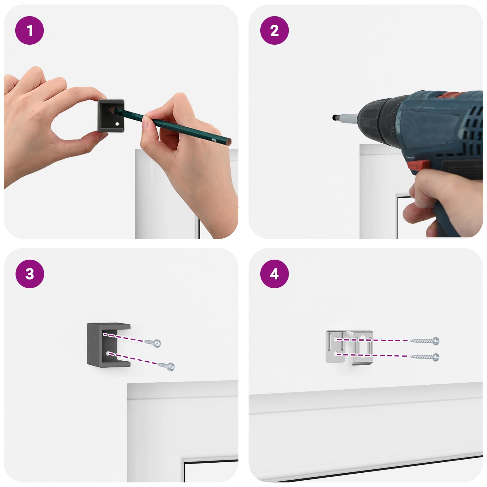 Venecijanska žaluzija Srebrno siva 150 x 140 cm PVC - slika 13