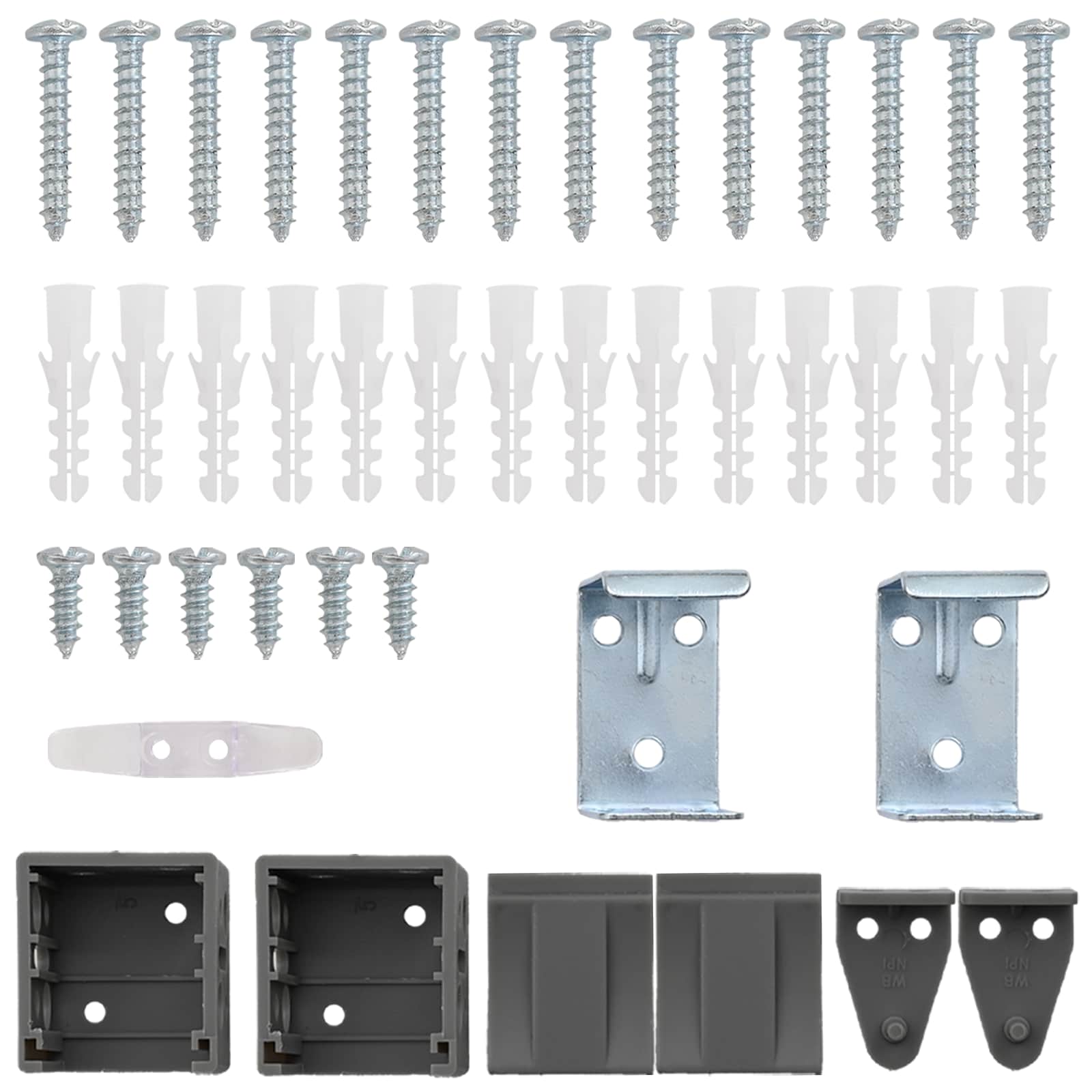 Venecijanska žaluzija Srebrno siva 150 x 150 cm PVC - slika 8