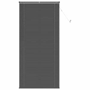 Venet školní žaluzie Nastavitelná Stříbrně šedá 213 x 90 cm PVC - obrázek 2