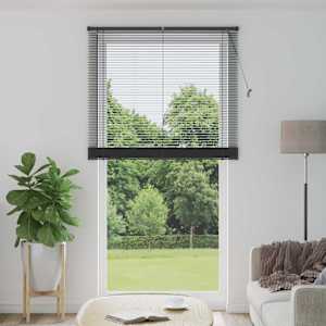Venet školní žaluzie Stříbrně šedá 213 x 120 cm 25 mm PVC - obrázek 1