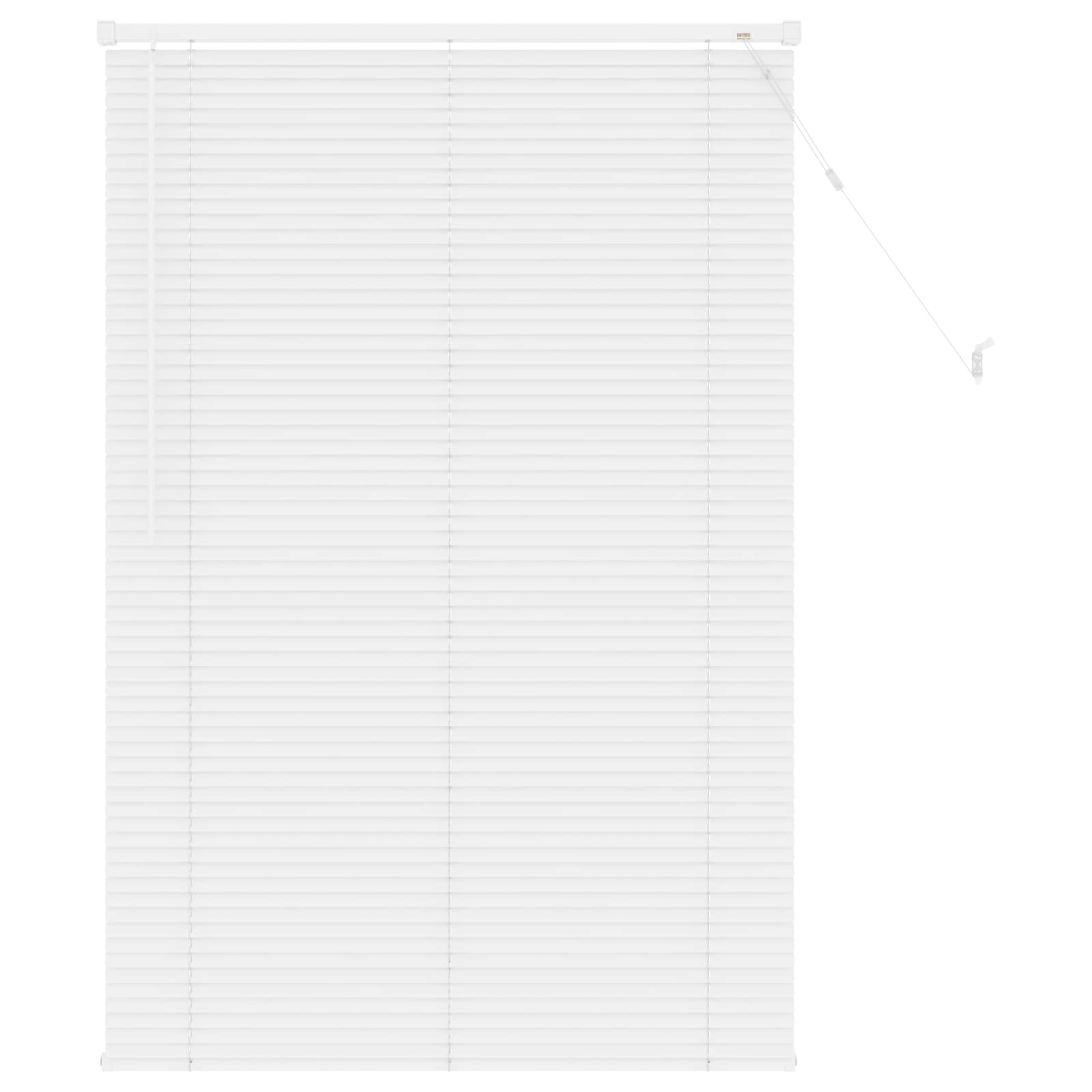Venetiaanse Blind Verstelbaar Wit 150 x 70 cm PVC image 2