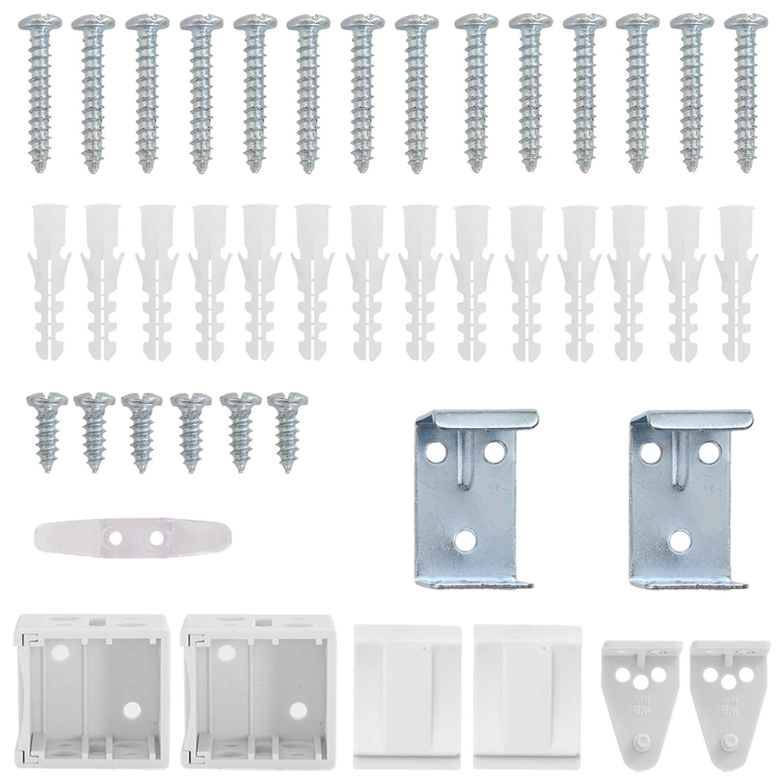 Venecijanska žaluzija Prilagodljiva Bela 150 x 130 cm PVC - slika 8