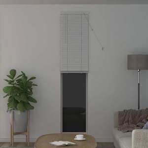 Venet školní žaluzie Bílý 213 x 40 cm 25 mm PVC - obrázek 3