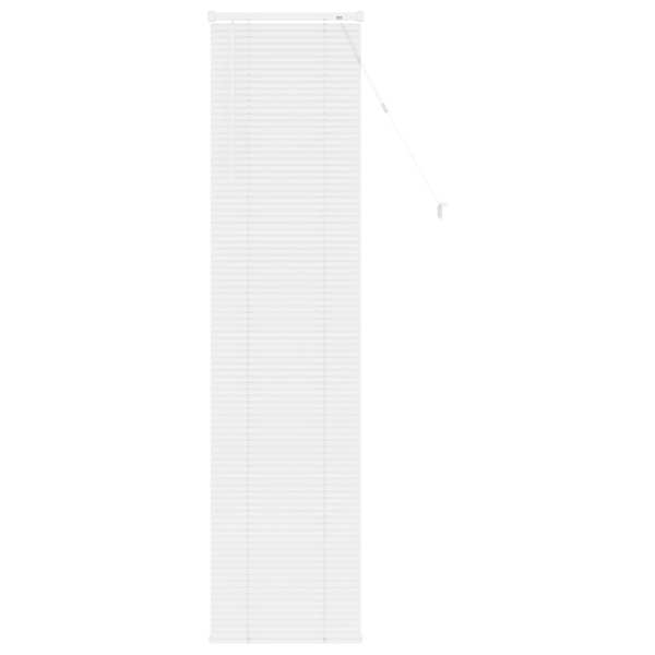 vidaXL Veneetsia rulo Valge 213 x 50 cm 25 mm PVC