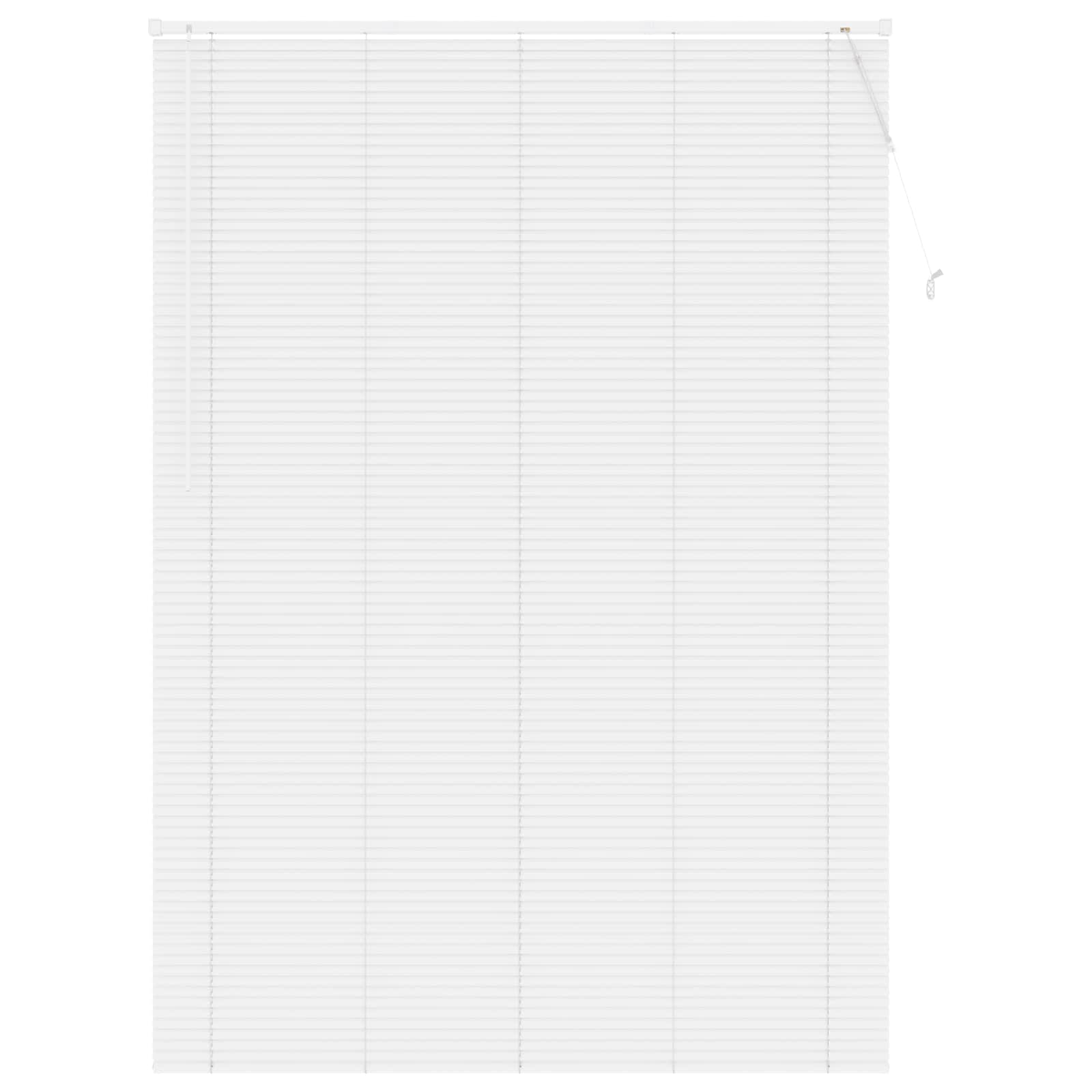VidaXL Venetiaan Blind Verstelbaar Wit 213 X 160 Cm Pvc