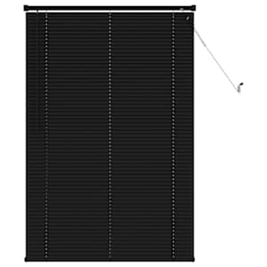 Venet školní žaluzie Černý 150 x 80 cm 25 mm PVC - obrázek 2