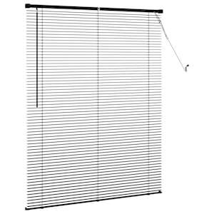 Venet školní žaluzie Černý 150 x 120 cm 25 mm PVC - obrázek 5