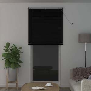 Venet školní žaluzie Nastavitelná Černý 213 x 70 cm PVC - obrázek 3
