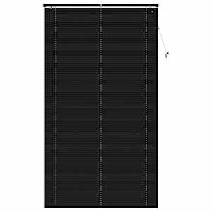 Venet školní žaluzie Nastavitelná Černý 213 x 110 cm PVC - obrázek 2
