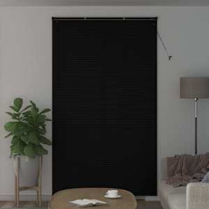 Venet školní žaluzie Černý 213 x 130 cm 25 mm PVC - obrázek 3