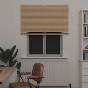 Venet školní žaluzie Světle hnědá s vzorem 150 x 120 cm 25 mm - obrázek 3