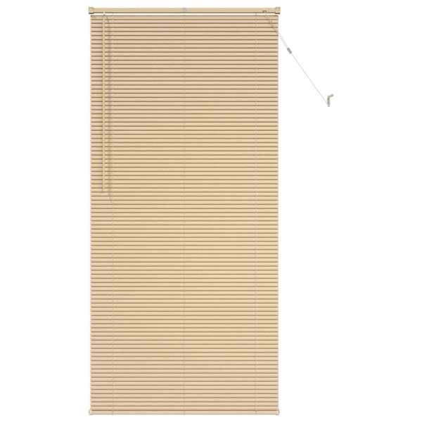 vidaXL Veneetsia rulo Helepruun mustriga 213 x 100 cm 25 mm PVC