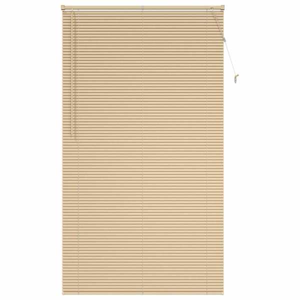 vidaXL Veneetsia rulo Helepruun mustriga 213 x 120 cm 25 mm PVC