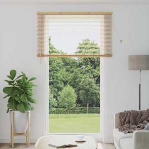 Venet školní žaluzie Světle hnědá s vzorem 213 x 150 cm PVC - obrázek 1
