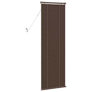 Venet školní žaluzie Tmavě hnědá s vzorem 150 x 60 cm 25 mm PVC - obrázek 6