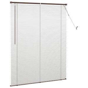 Venet školní žaluzie Tmavě hnědá s vzorem 150 x 120 cm 25 mm - obrázek 5