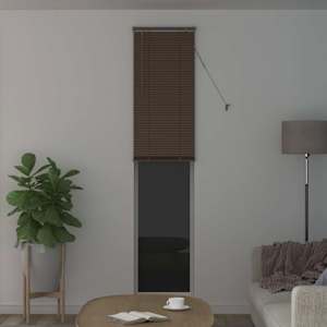 Venet školní žaluzie Tmavě hnědá s vzorem 213 x 60 cm PVC - obrázek 3