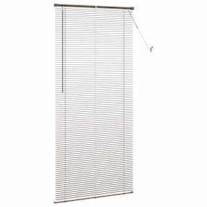 Venet školní žaluzie Tmavě hnědá s vzorem 213 x 90 cm 25 mm PVC - obrázek 5