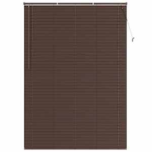 Venet školní žaluzie Tmavě hnědá s vzorem 213 x 130 cm 25 mm - obrázek 2