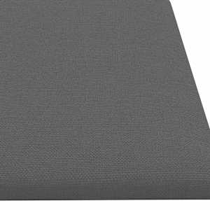 Nástěnný čelník 12 pcs 60 x 15 cm Světle šedá textil - obrázek 5