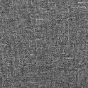 Nástěnný čelník 12 pcs 60 x 15 cm Světle šedá textil - obrázek 6