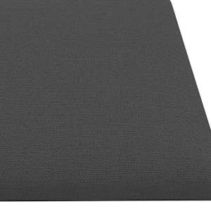 Nástěnný čelník 12 pcs 60 x 15 cm Tmavě šedá textil - obrázek 5
