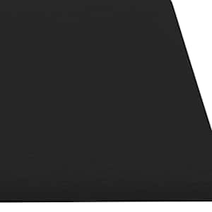 Nástěnný čelník 12 pcs 60 x 15 cm Černá textil - obrázek 5