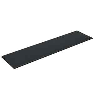 Nástěnný čelník 12 pcs 60 x 15 cm Černý textil - obrázek 4