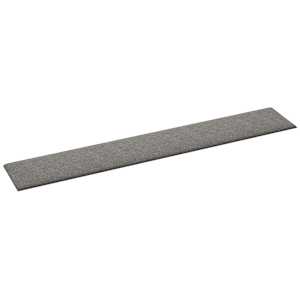 Nástěnný čelník 12 pcs 90 x 15 cm Světle šedá textil - obrázek 4