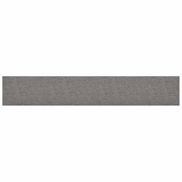 vidaXL Seina Peatsi 12 tk 90 x 15 cm Helehall kangas