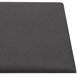 Nástěnný čelník 12 pcs Šedý 90 x 15 cm textil - obrázek 4