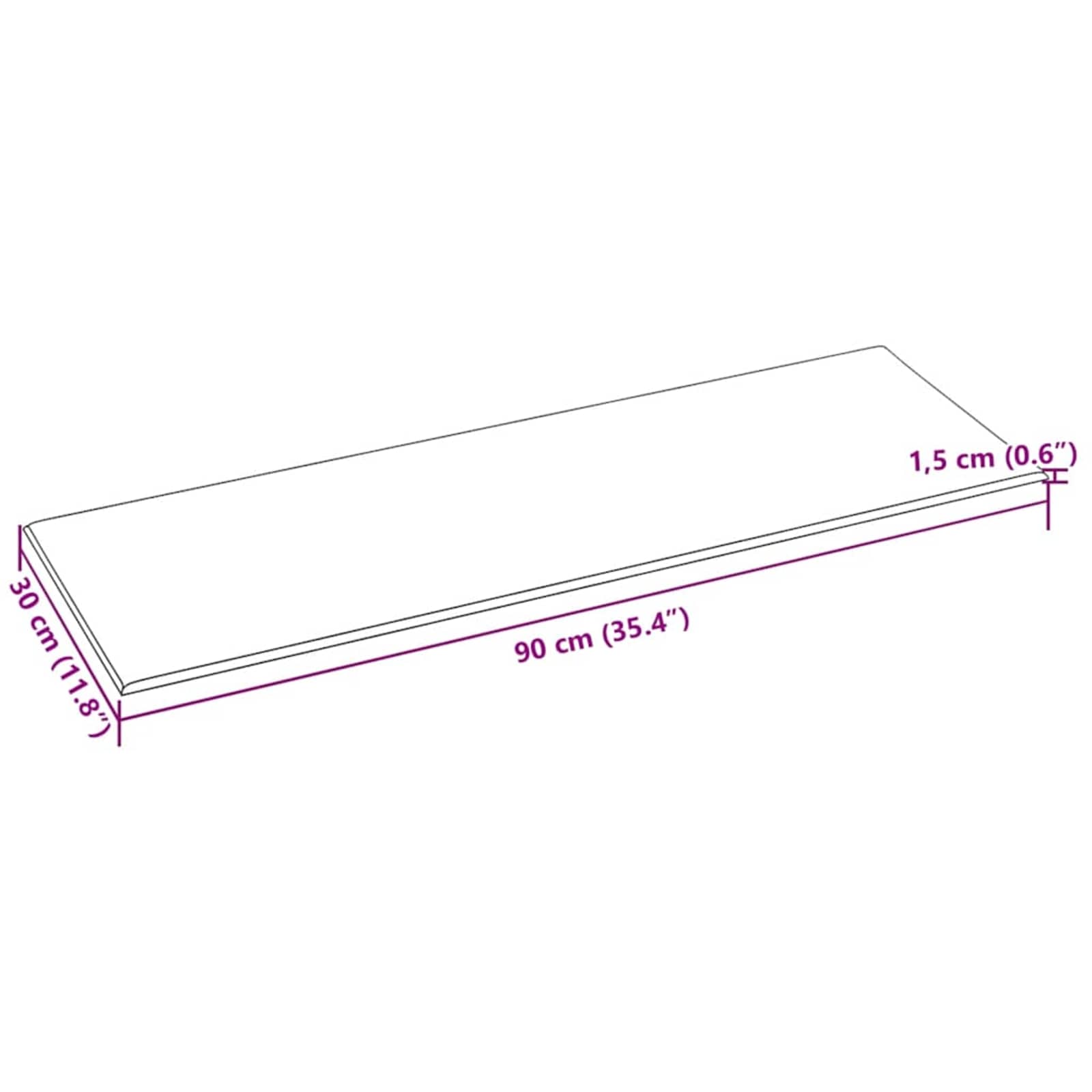Wall Headboard size guide