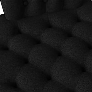 Křeslo s návleky Černá 56,5 x 70 x 110 cm textil - obrázek 8