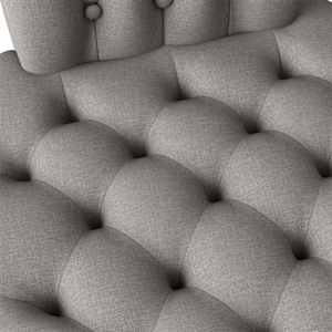 Křeslo s návleky Taupe 56,5 x 70 x 110 cm textil - obrázek 8