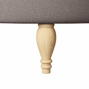Křeslo s návleky Taupe 56,5 x 70 x 110 cm textil - obrázek 9