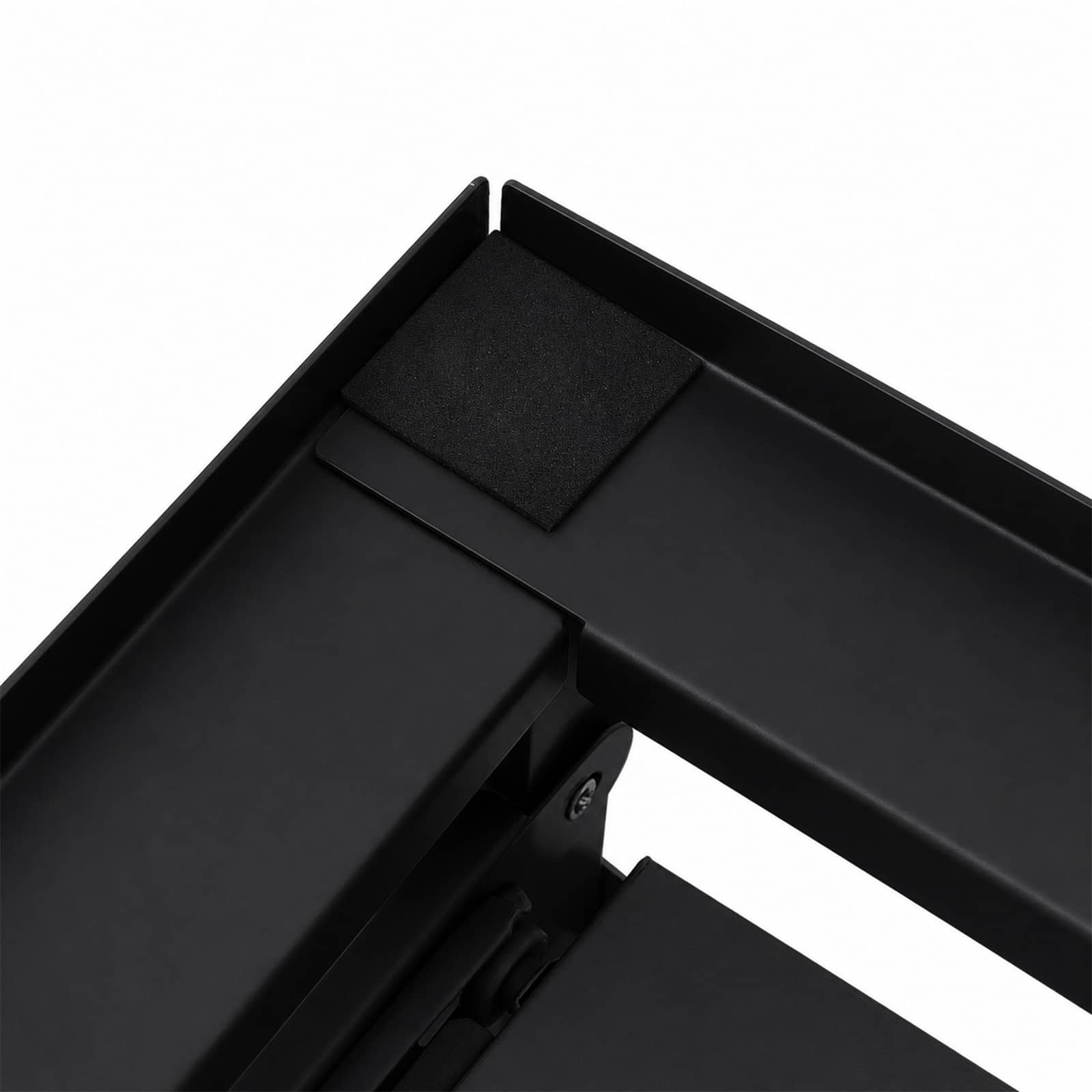 Waschmaschinen-Podest 2 Stk. Schwarz 120 x 56 x 52 cm Stahl – Ansicht 6
