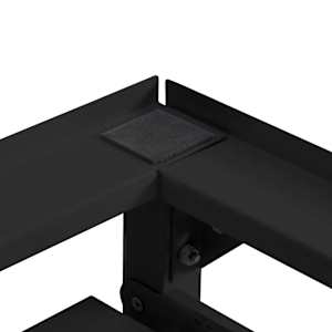 Podstavec na pračku 2 pcs Černý 120 x 56 x 52 cm Ocel - obrázek 8