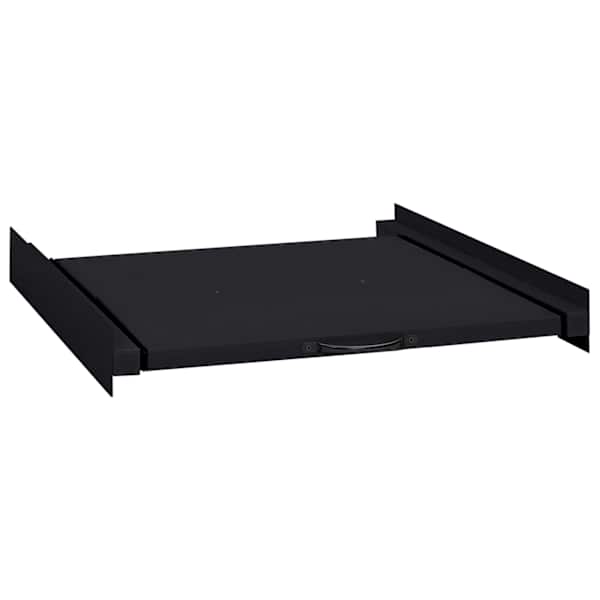 vidaXL Pesumasina vahe shelf Must 60 x 60 x 8 cm Teras