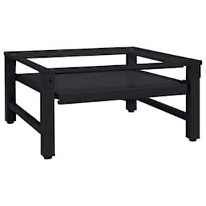 vidaXL Pesumasina pedestal Must 62 x 60,5 x 32,5 cm Teras