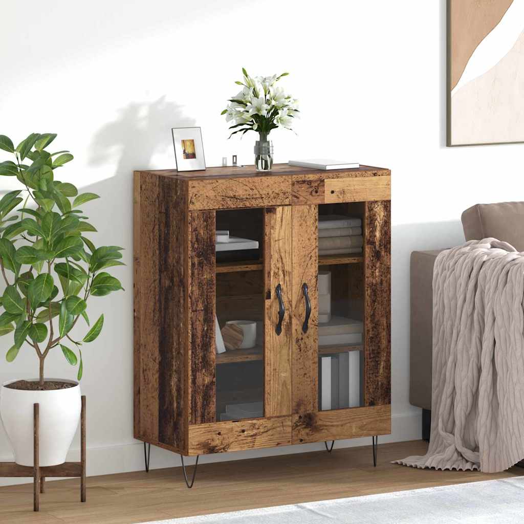 vidaXL Sideboard Altholz 69,5 x 34 x 90 cm Holzwerkstoff