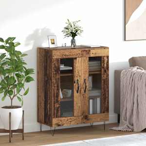 Strani šal Star les 69,5 x 34 x 90 cm Konstruiran les