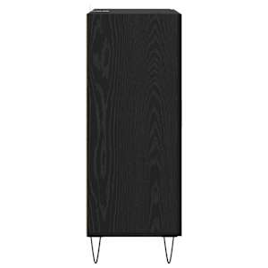 Servírovací skříň Černý dub 69,5 x 34 x 90 cm kompozitní dřevo - obrázek 7