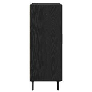 Servírovací skříň Černý dub 69,5 x 34 x 90 cm kompozitní dřevo - obrázek 7