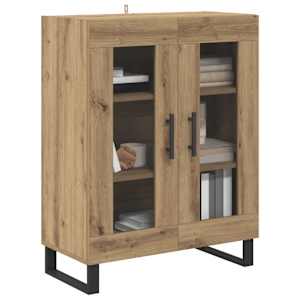 Servírovací skříň Artisanový dub 69,5 x 34 x 90 cm - obrázek 3